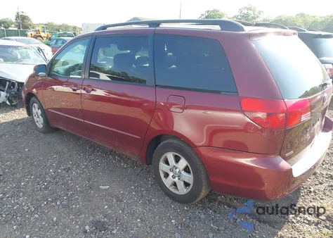 2004 Toyota Sienna Xle z USA, uszkodzony, nr VIN 5TDZA22C44S013554